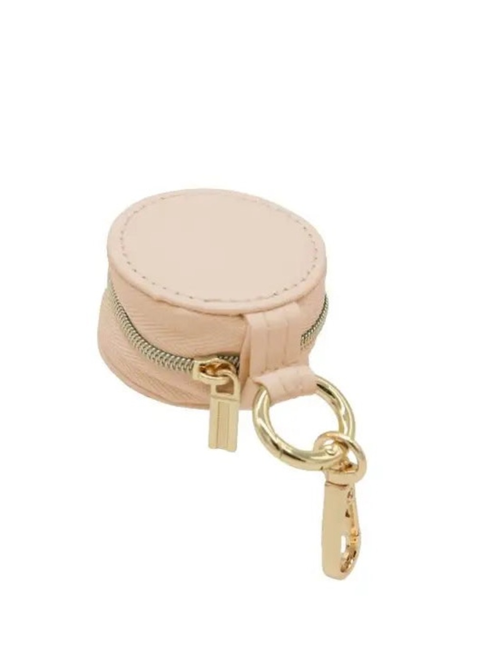 Simply Southern Cream Round Ring & Jewelry Holder with Gold Hardware Accent